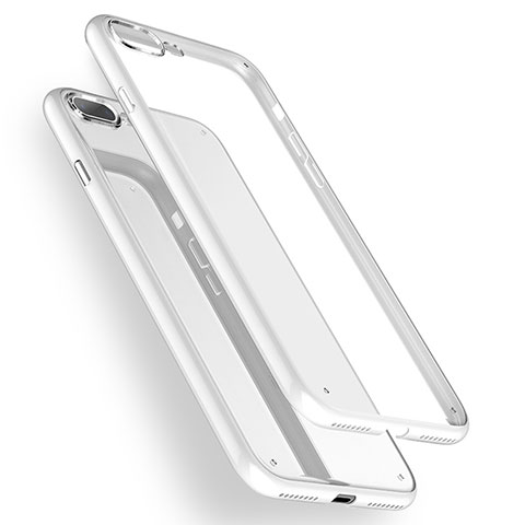 Carcasa Silicona Ultrafina Transparente Z04 para Apple iPhone 7 Plus Claro