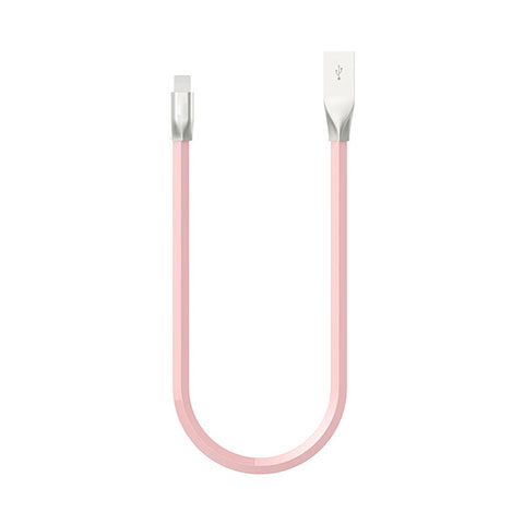 Cargador Cable USB Carga y Datos C06 para Apple iPad New Air (2019) Rosa