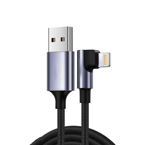 Cargador Cable USB Carga y Datos C10 para Apple iPad New Air (2019) Negro