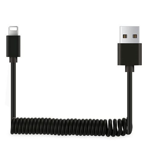 Cargador Cable USB Carga y Datos D08 para Apple iPad Mini 4 Negro