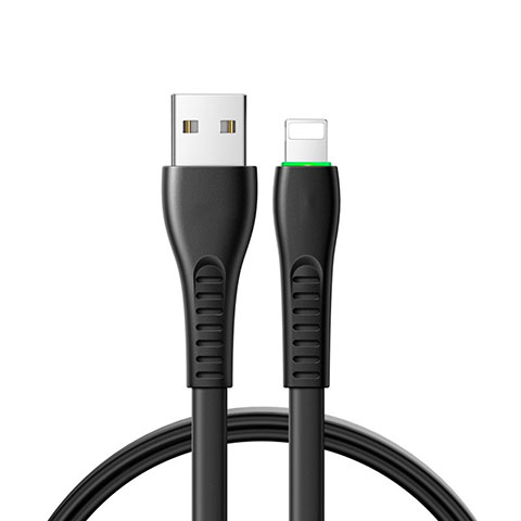 Cargador Cable USB Carga y Datos D20 para Apple iPad New Air (2019) Negro