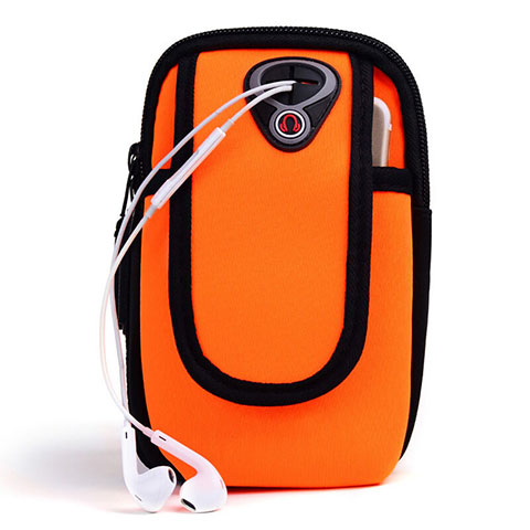 Funda Brazalete Deportivo Brazo Correr Universal A04 Naranja