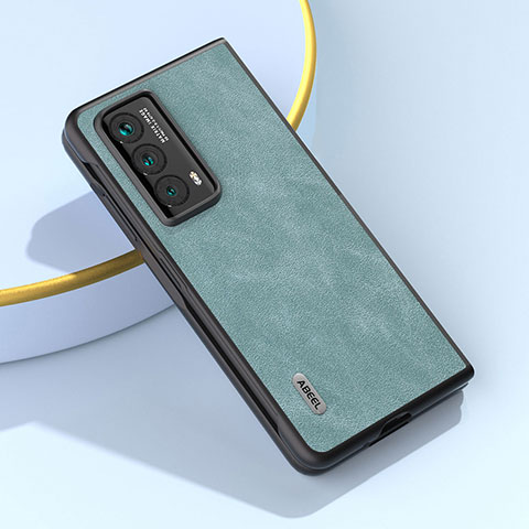 Funda Bumper Lujo Cuero y Plastico Mate Carcasa BH7 para Huawei Honor Magic Vs2 5G Cian