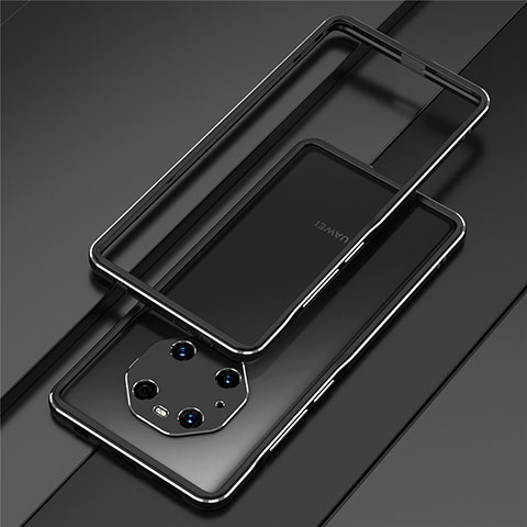 Funda Bumper Lujo Marco de Aluminio Carcasa para Huawei Mate 40E Pro 5G Negro