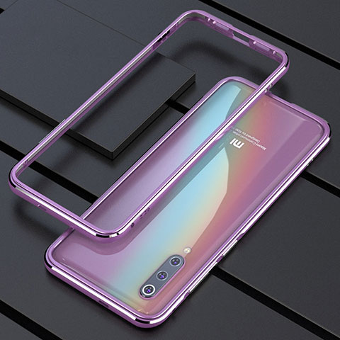 Funda Bumper Lujo Marco de Aluminio Carcasa para Xiaomi Mi 9 SE Oro Rosa