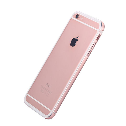 Funda Bumper Lujo Marco de Aluminio para Apple iPhone 6 Oro Rosa