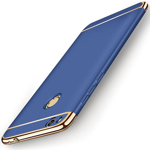 Funda Bumper Lujo Marco de Metal y Plastico para Huawei Nova Lite Azul