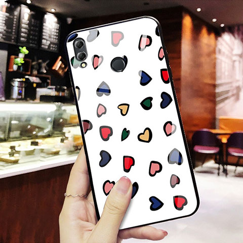 Funda Bumper Silicona Espejo Amor Corazon Love Carcasa S01 para Huawei Honor V10 Lite Multicolor