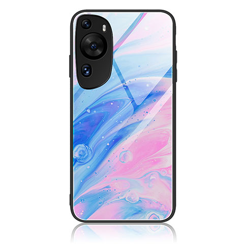 Funda Bumper Silicona Gel Espejo Patron de Moda Carcasa JM3 para Huawei P60 Art Vistoso