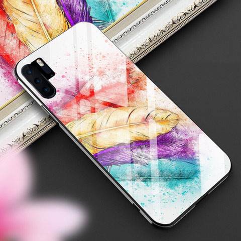 Funda Bumper Silicona Gel Espejo Patron de Moda Carcasa K01 para Huawei P30 Pro Vistoso