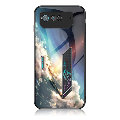 Funda Bumper Silicona Gel Espejo Patron de Moda Carcasa LS1 para Asus ROG Phone 6 Multicolor