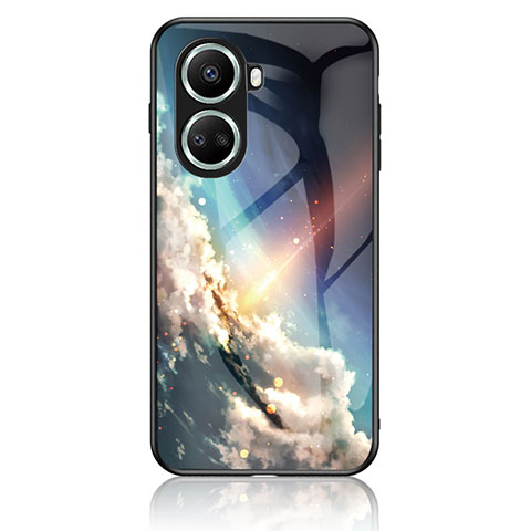 Funda Bumper Silicona Gel Espejo Patron de Moda Carcasa LS1 para Huawei Nova 10 SE Multicolor