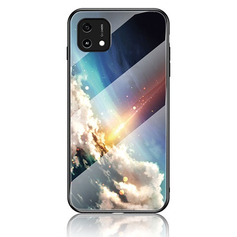 Funda Bumper Silicona Gel Espejo Patron de Moda Carcasa LS1 para Oppo A16K Multicolor