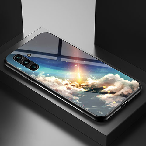 Funda Bumper Silicona Gel Espejo Patron de Moda Carcasa LS1 para Samsung Galaxy A04s Multicolor