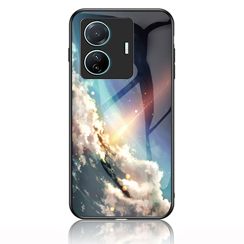 Funda Bumper Silicona Gel Espejo Patron de Moda Carcasa LS1 para Vivo iQOO Z6 Pro 5G Multicolor