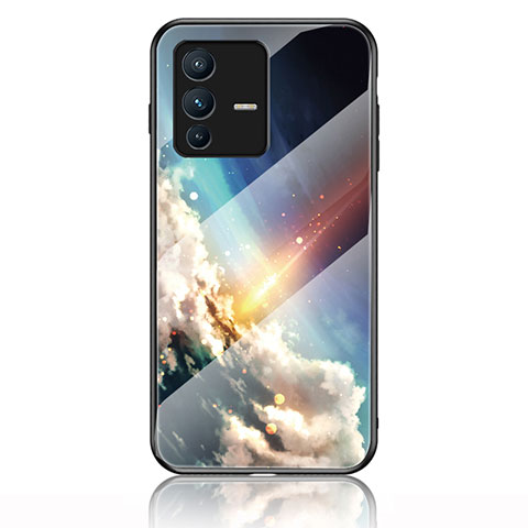 Funda Bumper Silicona Gel Espejo Patron de Moda Carcasa LS1 para Vivo V23 Pro 5G Multicolor