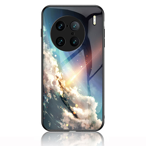 Funda Bumper Silicona Gel Espejo Patron de Moda Carcasa LS1 para Vivo X90 Pro+ Plus 5G Multicolor