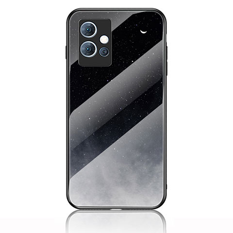 Funda Bumper Silicona Gel Espejo Patron de Moda Carcasa LS1 para Vivo Y33e 5G Gris