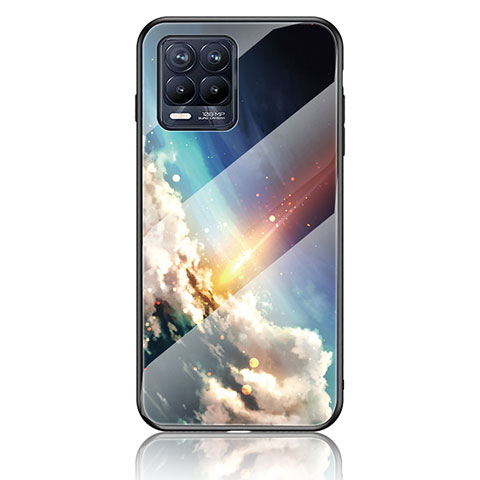 Funda Bumper Silicona Gel Espejo Patron de Moda Carcasa LS2 para Realme 8 4G Multicolor