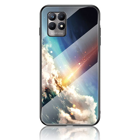 Funda Bumper Silicona Gel Espejo Patron de Moda Carcasa LS2 para Realme Narzo 50 4G Multicolor