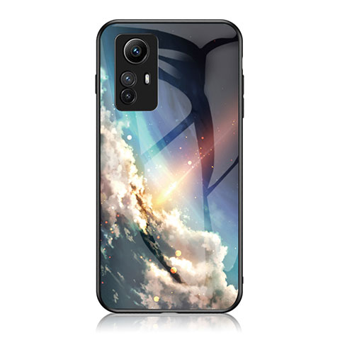 Funda Bumper Silicona Gel Espejo Patron de Moda Carcasa LS2 para Xiaomi Redmi Note 12S Multicolor