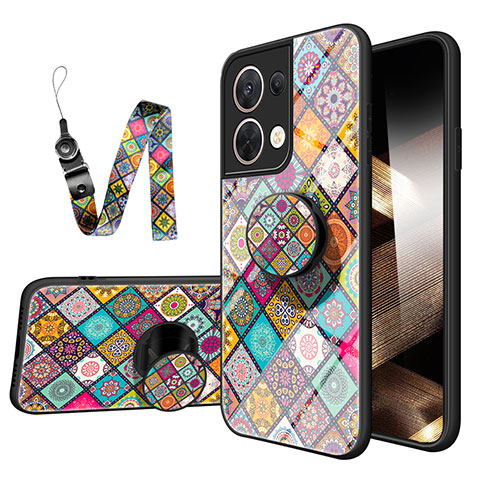 Funda Bumper Silicona Gel Espejo Patron de Moda Carcasa LS3 para Xiaomi Redmi Note 13 5G Vistoso