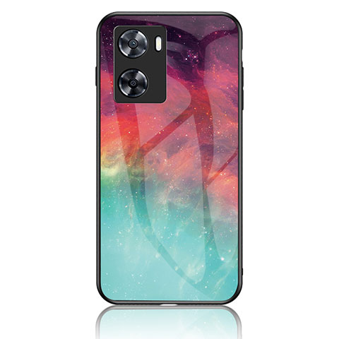 Carcasa Bumper Funda Silicona Transparente 360 Grados AM1 para Huawei Honor  70 Lite 5G Azul