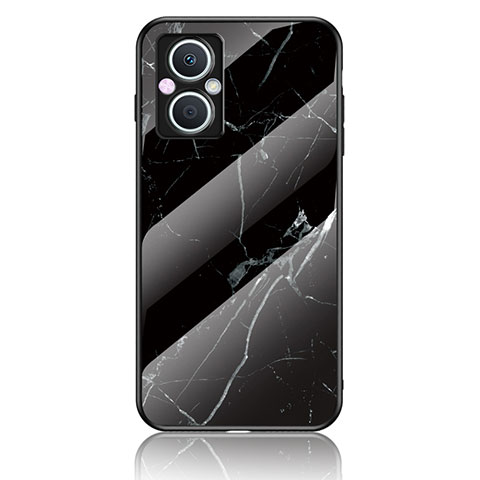 Funda Bumper Silicona Gel Espejo Patron de Moda Carcasa para OnePlus Nord N20 5G Negro