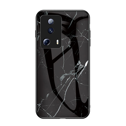 Funda Bumper Silicona Gel Espejo Patron de Moda Carcasa para Xiaomi Mi 12 Lite NE 5G Negro