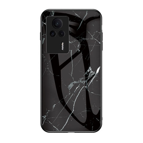 Funda Bumper Silicona Gel Espejo Patron de Moda Carcasa para Xiaomi Redmi K60E 5G Negro