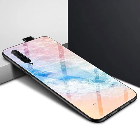 Funda Bumper Silicona Gel Espejo Patron de Moda Carcasa S01 para Huawei Y9s Vistoso