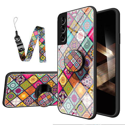 Funda Bumper Silicona Gel Espejo Patron de Moda Carcasa S01 para Samsung Galaxy S24 Plus 5G Vistoso