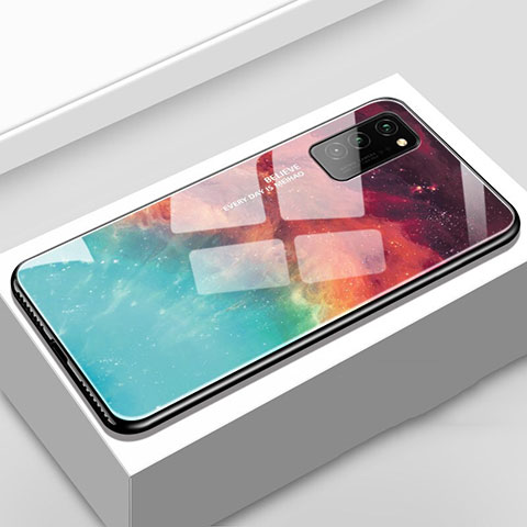 Funda Bumper Silicona Gel Espejo Patron de Moda Carcasa S02 para Huawei Honor V30 Pro 5G Multicolor