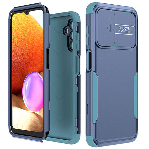 Funda Bumper Silicona y Plastico Carcasa Frontal y Trasera 360 Grados MQ1 para Samsung Galaxy A04s Multicolor