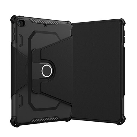 Funda Bumper Silicona y Plastico Mate Carcasa con Soporte L05 para Apple iPad Mini 5 (2019) Negro