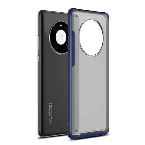 Funda Bumper Silicona y Plastico Mate Carcasa para Huawei Mate 40 Azul