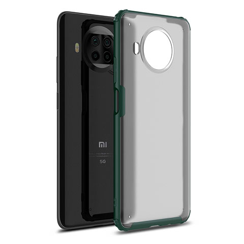 Funda Bumper Silicona y Plastico Mate Carcasa para Xiaomi Mi 10T Lite 5G Verde