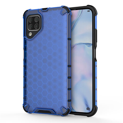 Funda Bumper Silicona y Plastico Mate Carcasa R02 para Huawei Nova 6 SE Azul