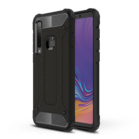 Funda Bumper Silicona y Plastico Mate Carcasa WL1 para Samsung Galaxy A9 (2018) A920 Negro