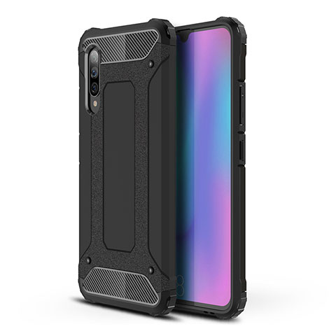 Funda Bumper Silicona y Plastico Mate Carcasa WL1 para Samsung Galaxy A90 5G Negro