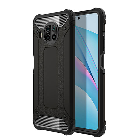 Funda Bumper Silicona y Plastico Mate Carcasa WL1 para Xiaomi Mi 10T Lite 5G Negro