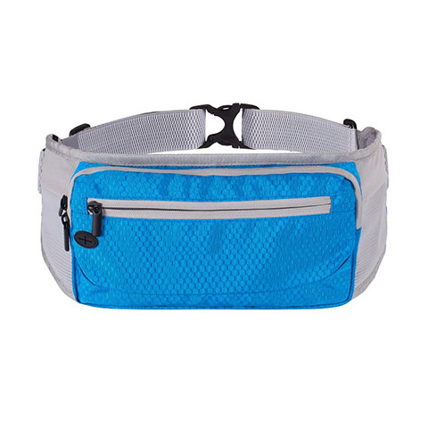 Funda Cinturon Brazo Correr Universal S15 Azul Cielo