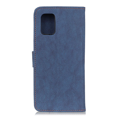 Funda de Cuero Cartera con Soporte Carcasa A01D para Motorola Moto G100 5G Azul