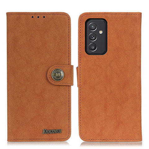 Funda de Cuero Cartera con Soporte Carcasa A01D para Samsung Galaxy A82 5G Marron