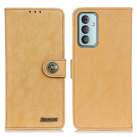 Funda de Cuero Cartera con Soporte Carcasa A01D para Samsung Galaxy F23 5G Oro