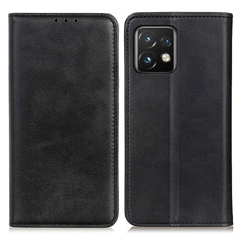 Funda de Cuero Cartera con Soporte Carcasa A02D para Motorola Moto Edge 40 Pro 5G Negro