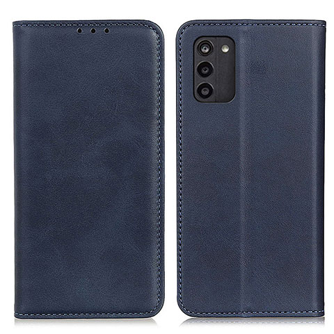 Funda de Cuero Cartera con Soporte Carcasa A02D para Nokia G100 Azul