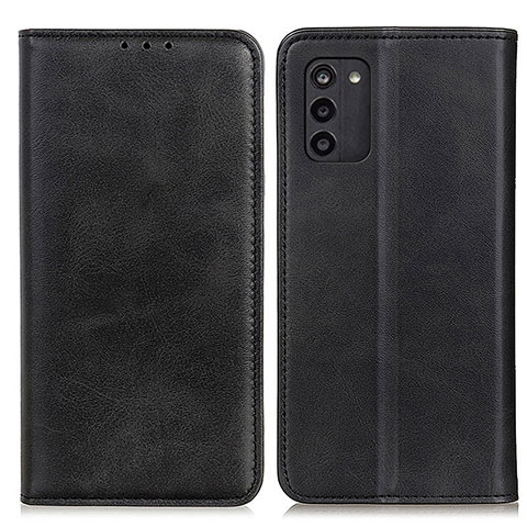 Funda de Cuero Cartera con Soporte Carcasa A02D para Nokia G100 Negro