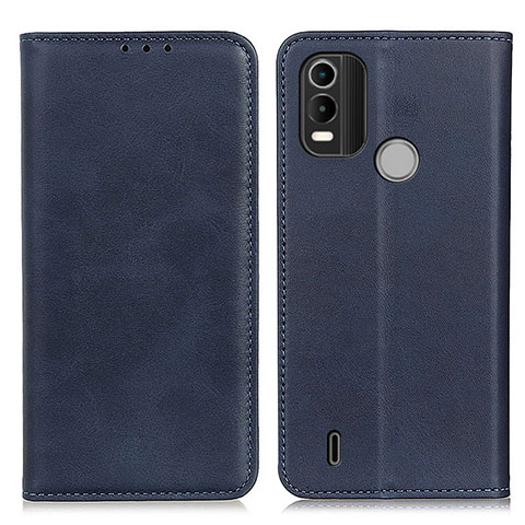 Funda de Cuero Cartera con Soporte Carcasa A02D para Nokia G11 Plus Azul