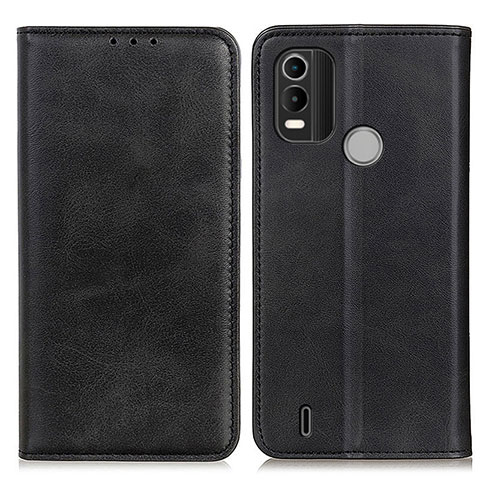 Funda de Cuero Cartera con Soporte Carcasa A02D para Nokia G11 Plus Negro